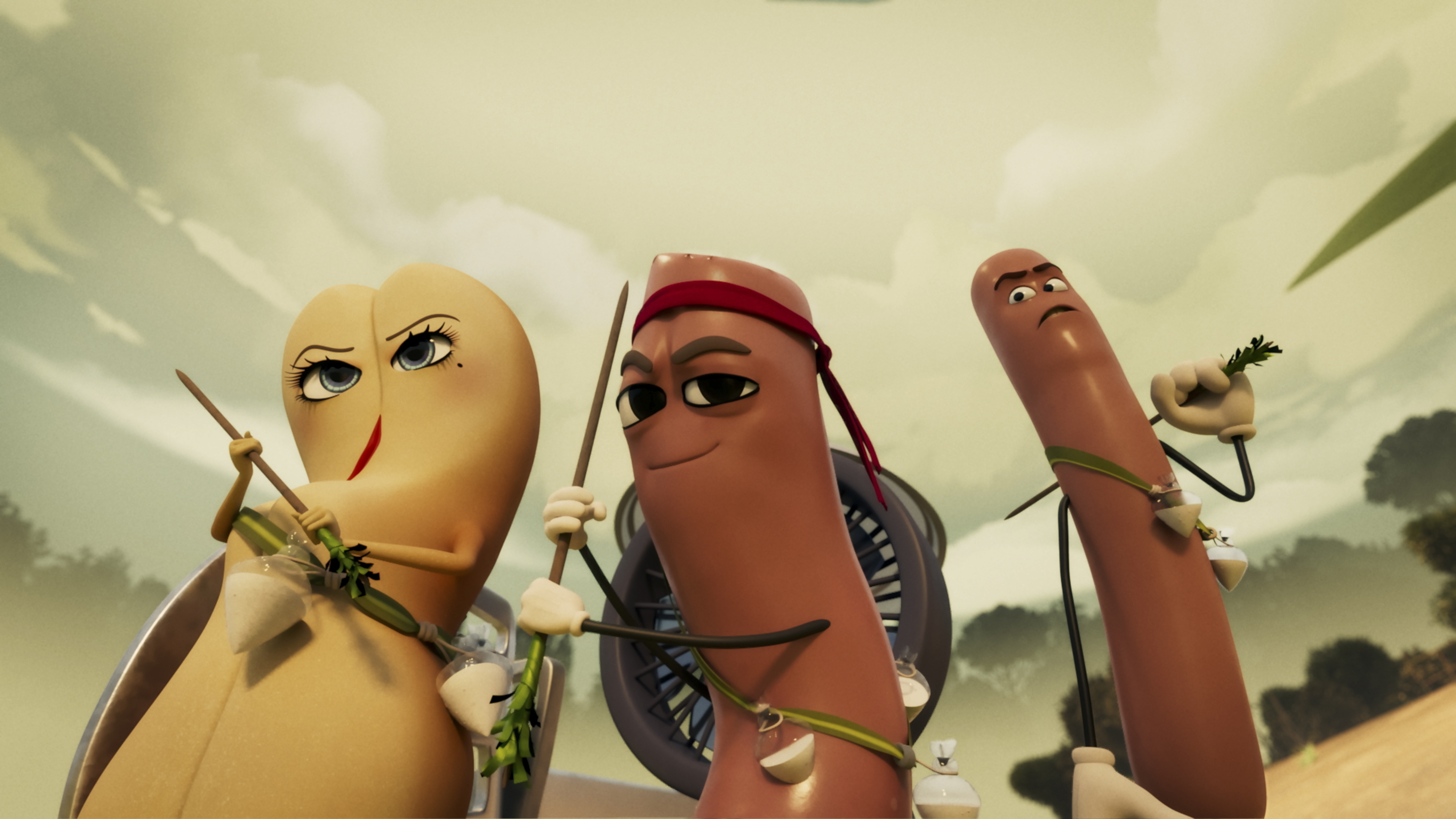 Prime Video have released the official trailer for the upcoming animated series Sausage Party: Foodtopia.